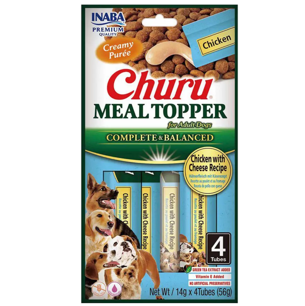 Dog Meal Topper Chicken/Cheese 4 st