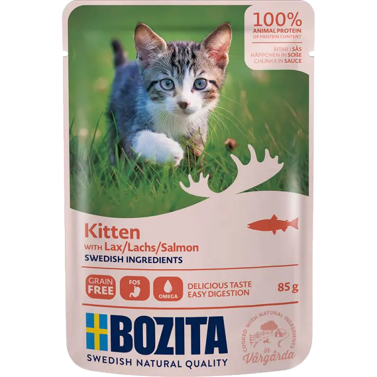 Kitten Lax i Sås Pouch 85 g