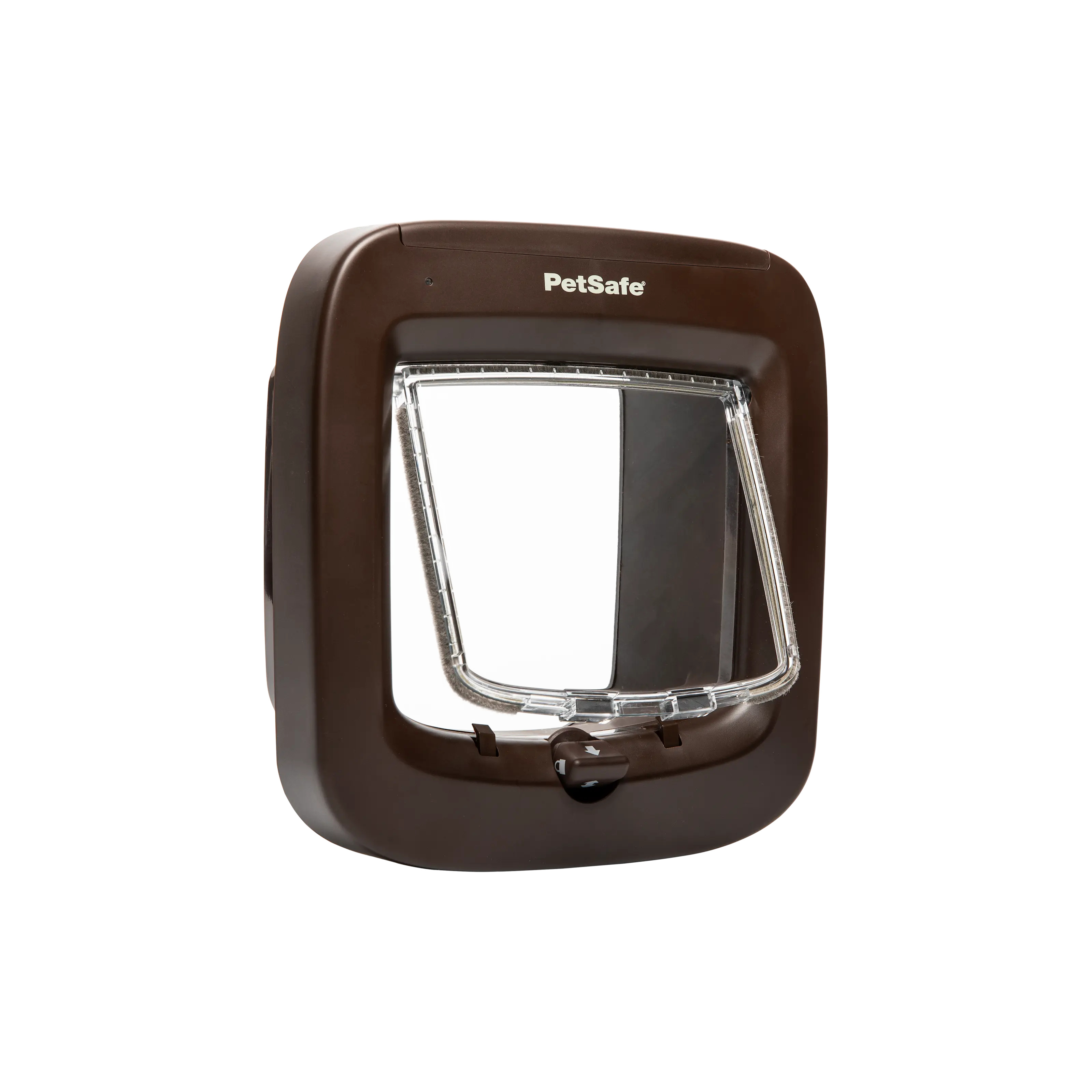 Microchip Cat Flap Brun