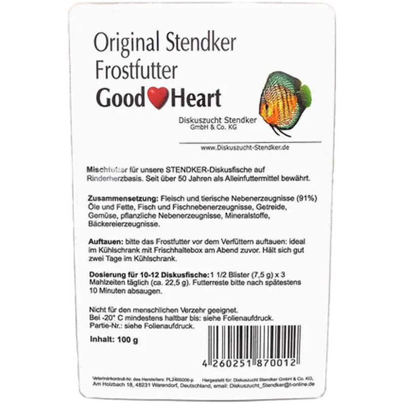 Original Good Heart Diskus Food