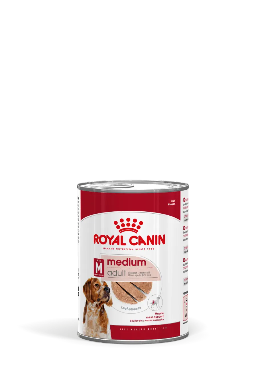 Medium Adult Loaf Torrfoder för hund