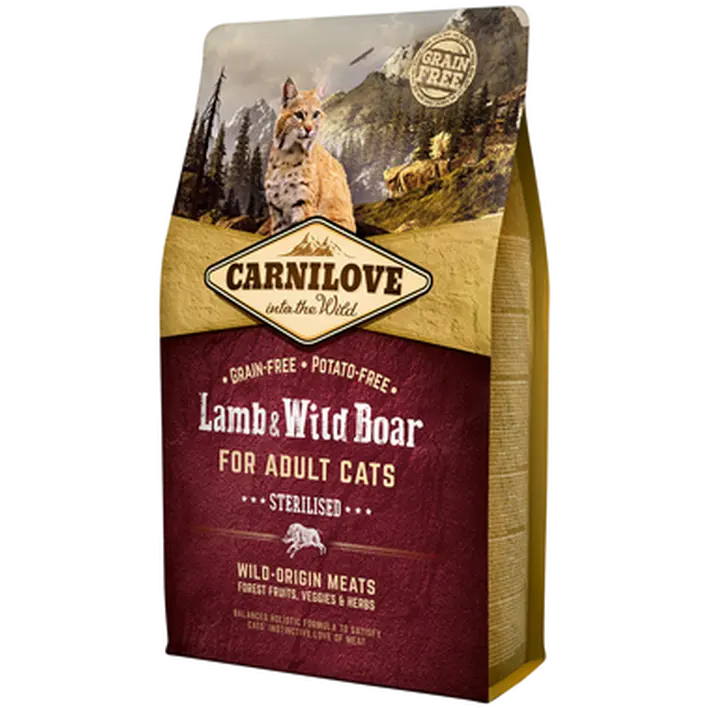 Cat Lamb & Wild Boar for Sterilised