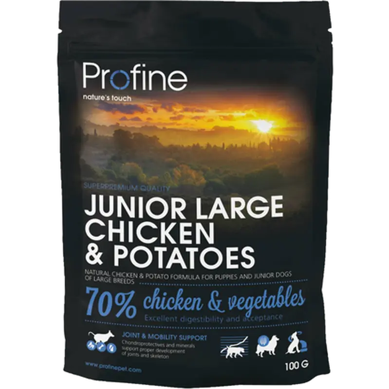 Dog Dry Food Junior Large Chicken & Potatoes