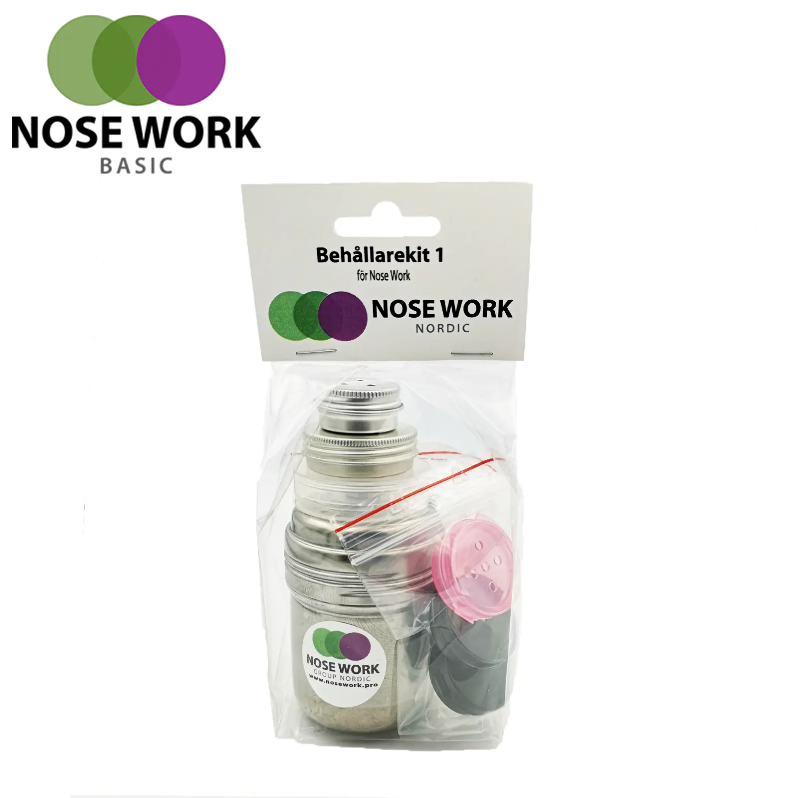 Nose Work Behållarekit 1