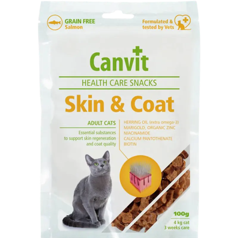 Health Care Cat Snack Skin & Coat
