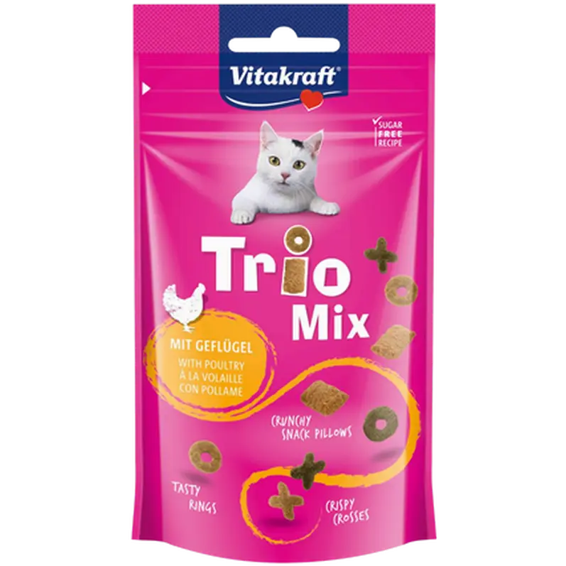 Cat Trio Mix Poultry Cat Treats
