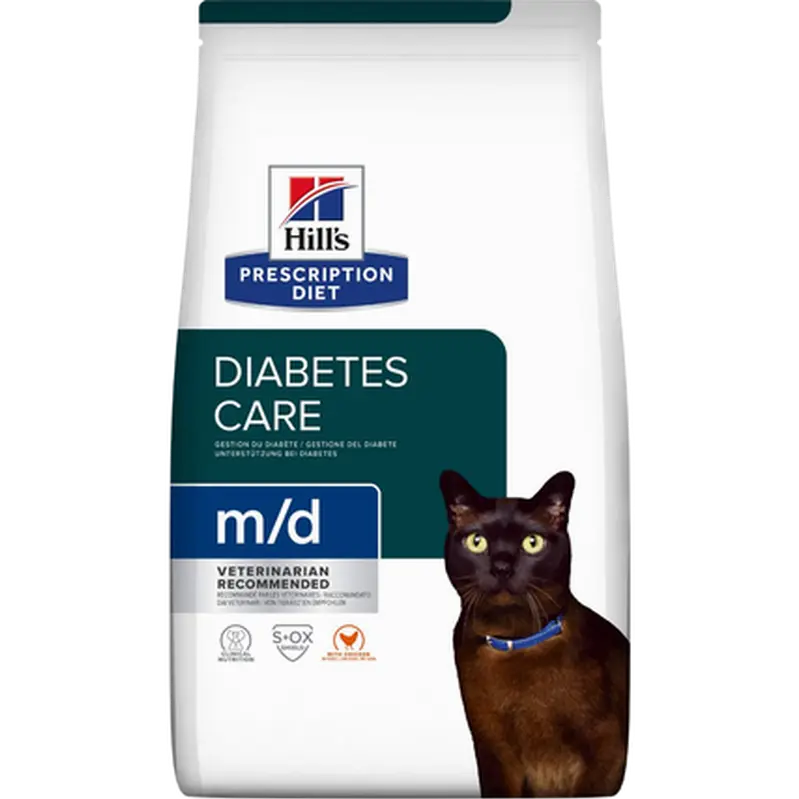 m/d Diabetes/Weight Chicken - Dry Cat Food