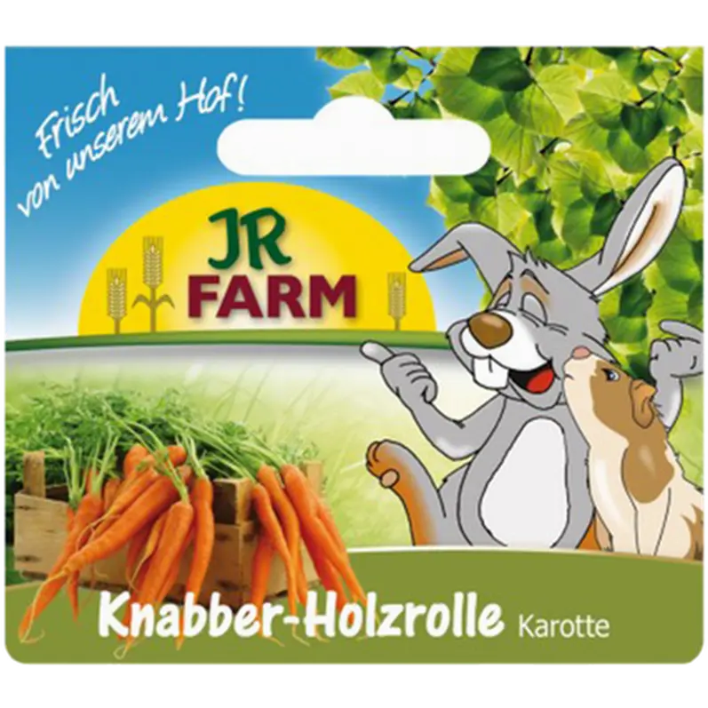 Carrot Nibbler Wooden Roll