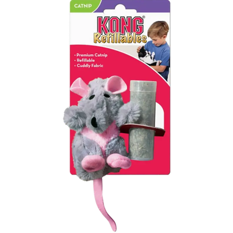 Refillable Catnip Rat Cat Toy