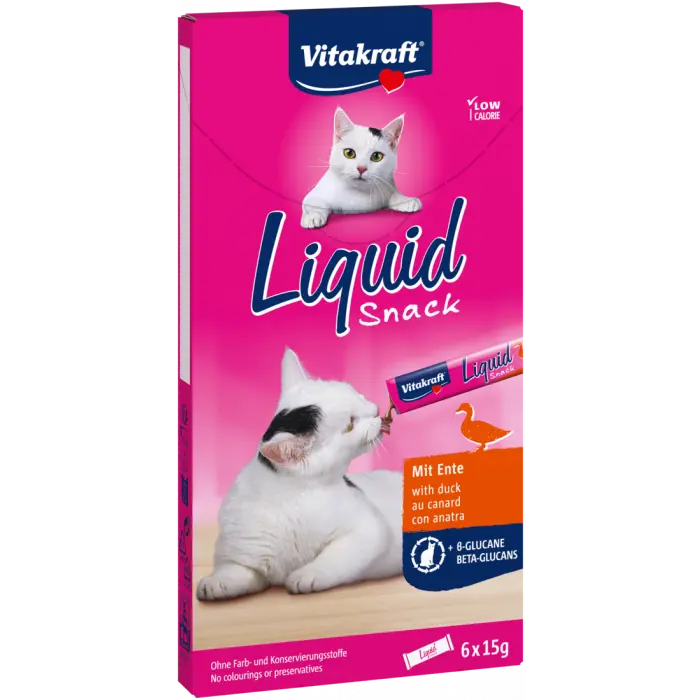 Cat Liquid-Snack Anka & Beta-Glucans 6 x 15 g