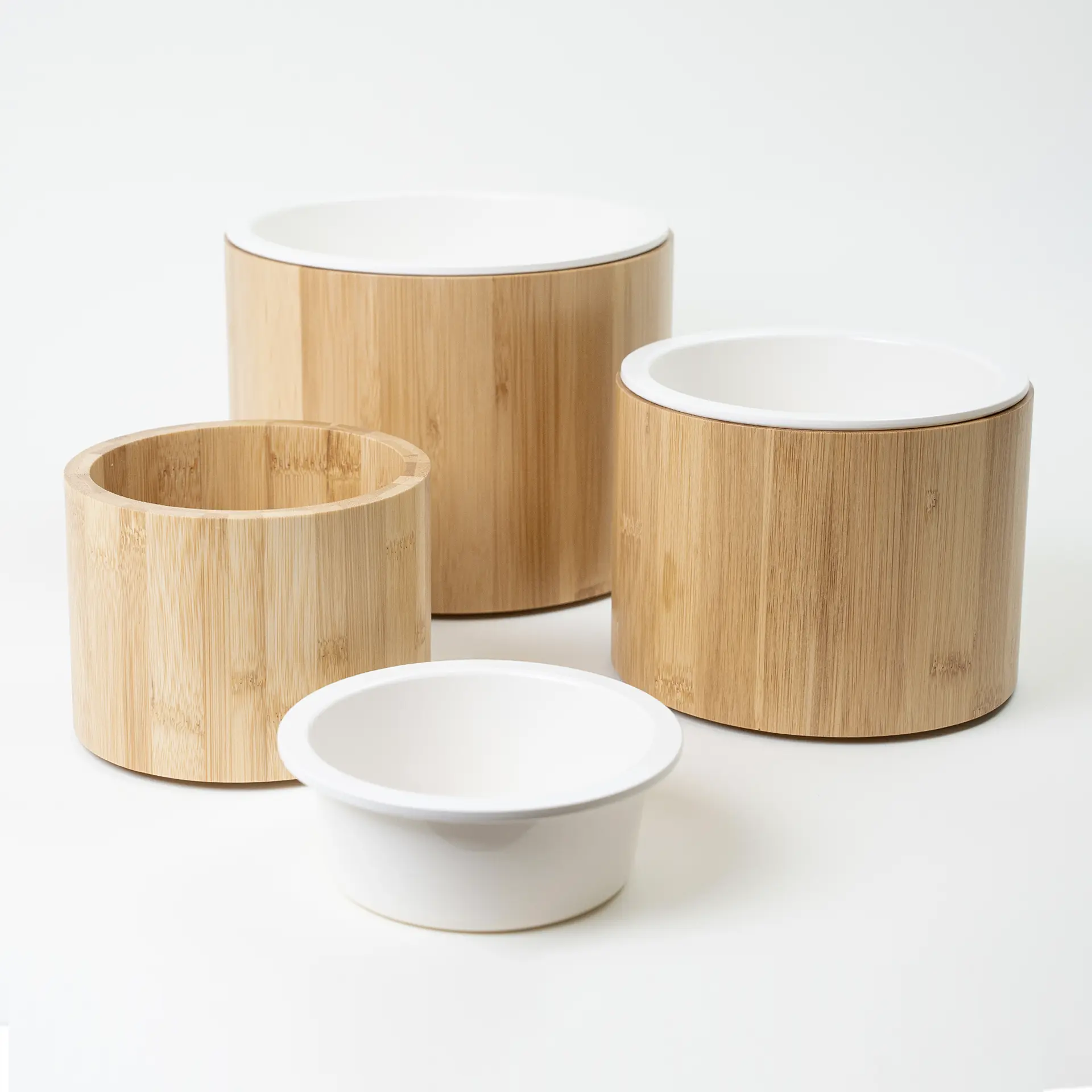 Upphöjd Matskål Bamboo Ergo