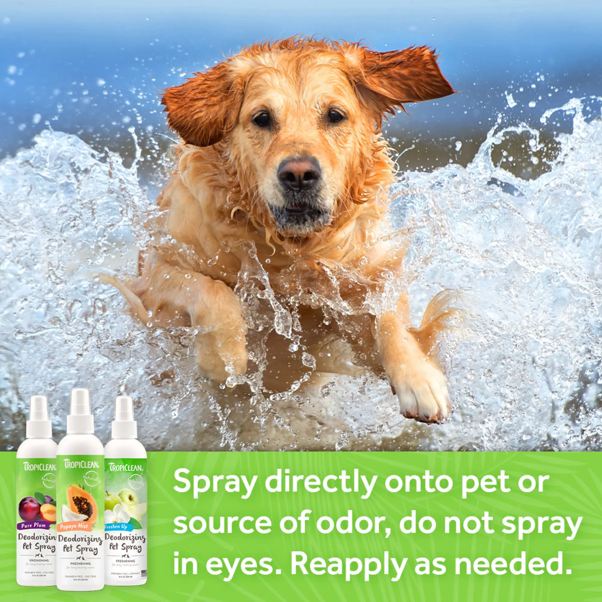 Papaya Mist Deodorizing Spray for Pets