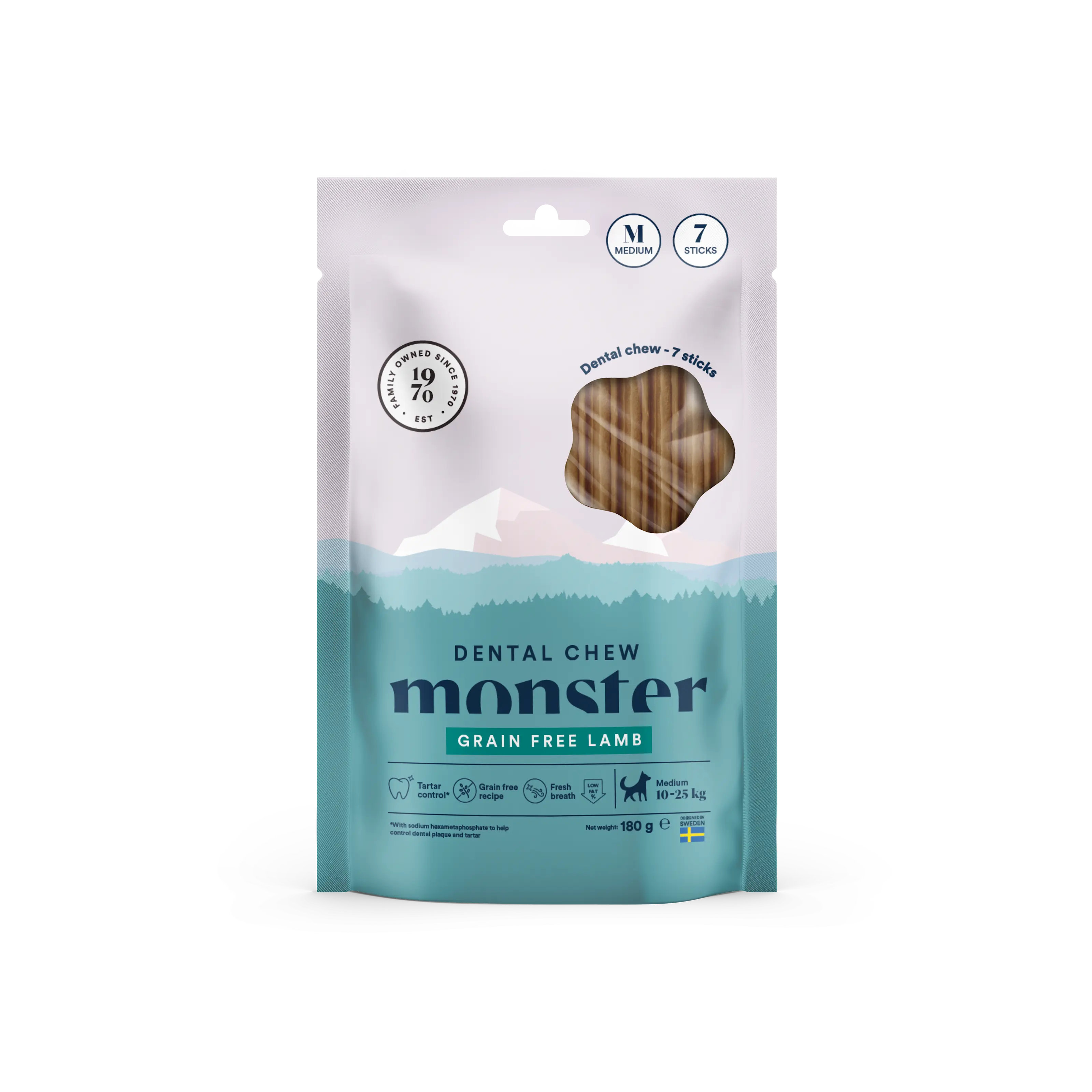 Dog Dental Chew Lamb Medium Week