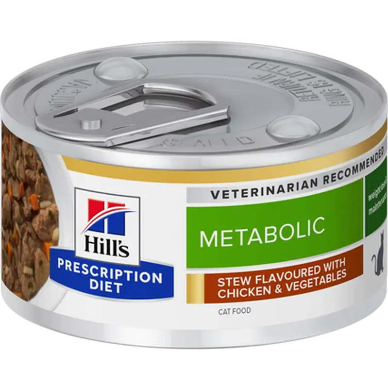 Metabolic Weight Chicken & Vegetables Stew Canned - Wet Cat Food