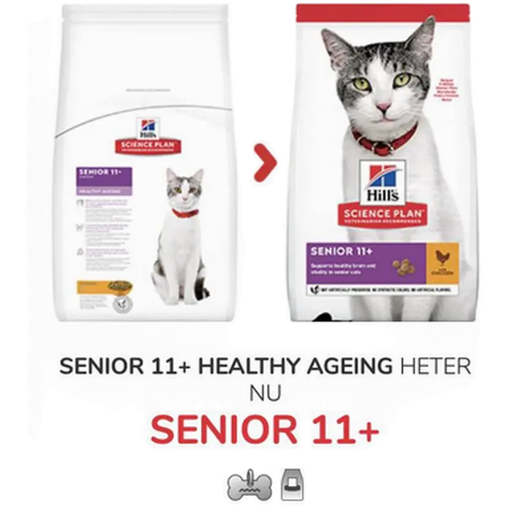 Senior 11+ Healthy Ageing Chicken - Dry Cat Food