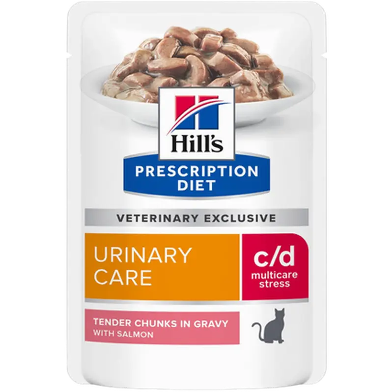c/d Multicare Salmon Pouch - Wet Cat Food