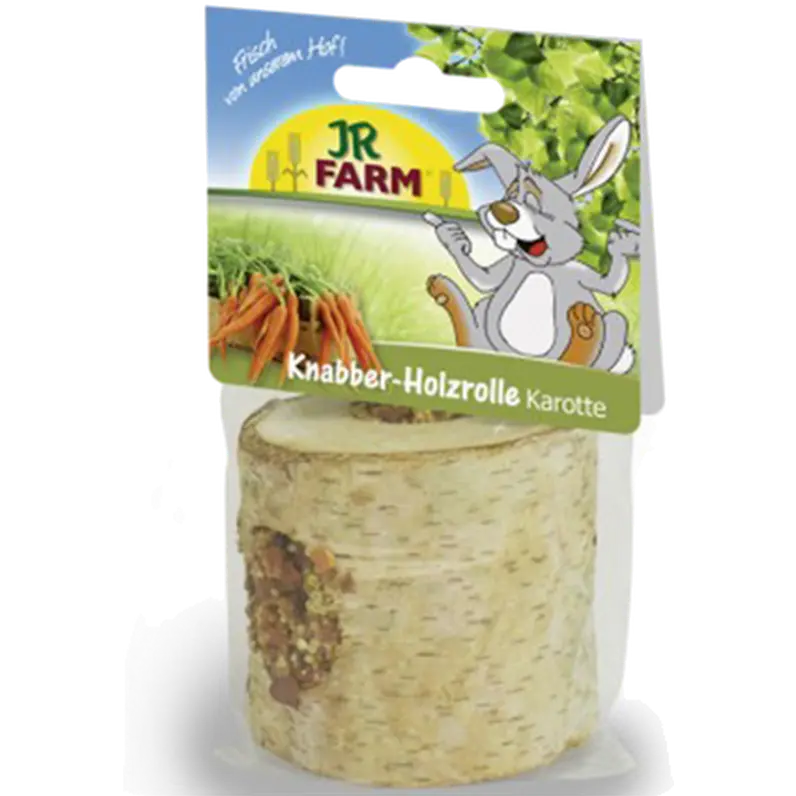 Carrot Nibbler Wooden Roll