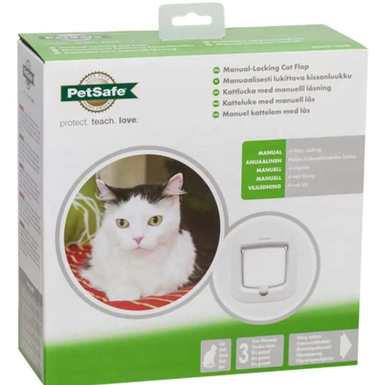 Manual Locking Cat Flap
