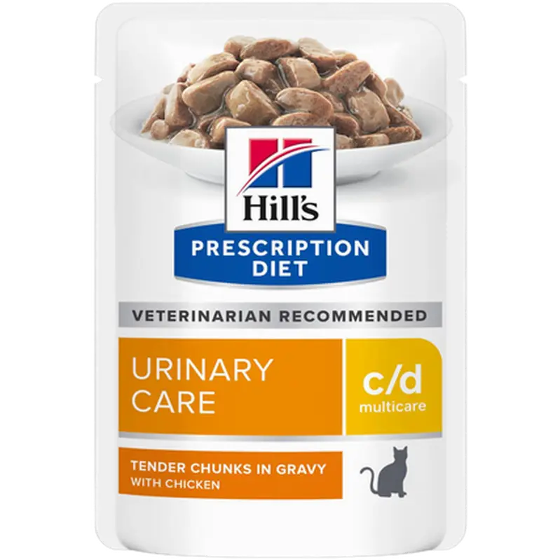 c/d Multicare Chicken Pouch - Wet Cat Food