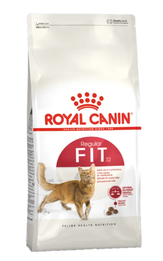 Fit Adult Torrfoder för katt 2 kg