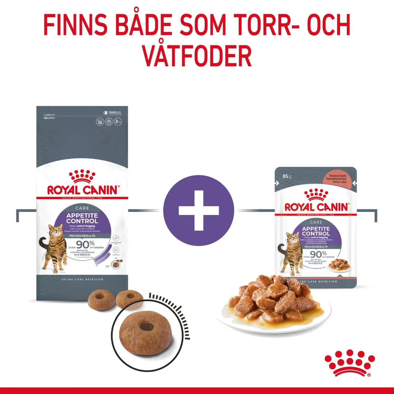 Feline Appetite Control Care Gravy Adult Våtfoder för katt