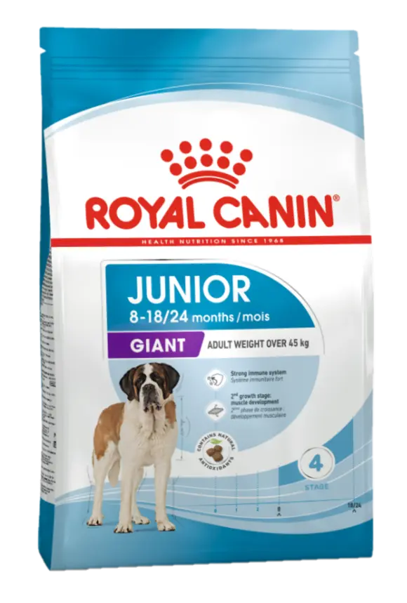 Giant Junior Torrfoder för hundvalp