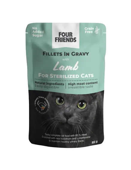 Cat Sterilized Lamb in Gravy Pouch