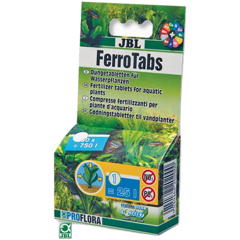 ProFlora Ferropol Tabs Plant Fertiliser Freshwater