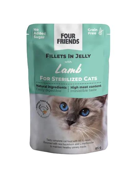 Cat Sterilized Lamb in Jelly Pouch