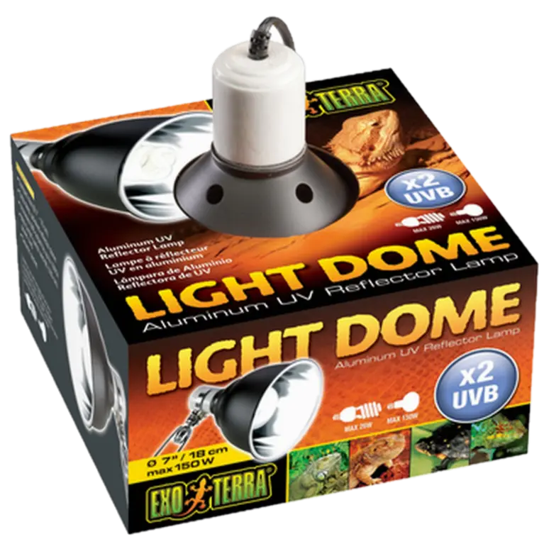 Light Dome - Aluminium UV Reflector Lamp