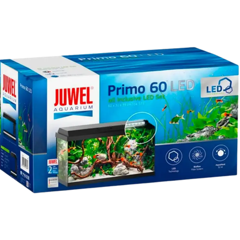 Akvarium Primo Svart