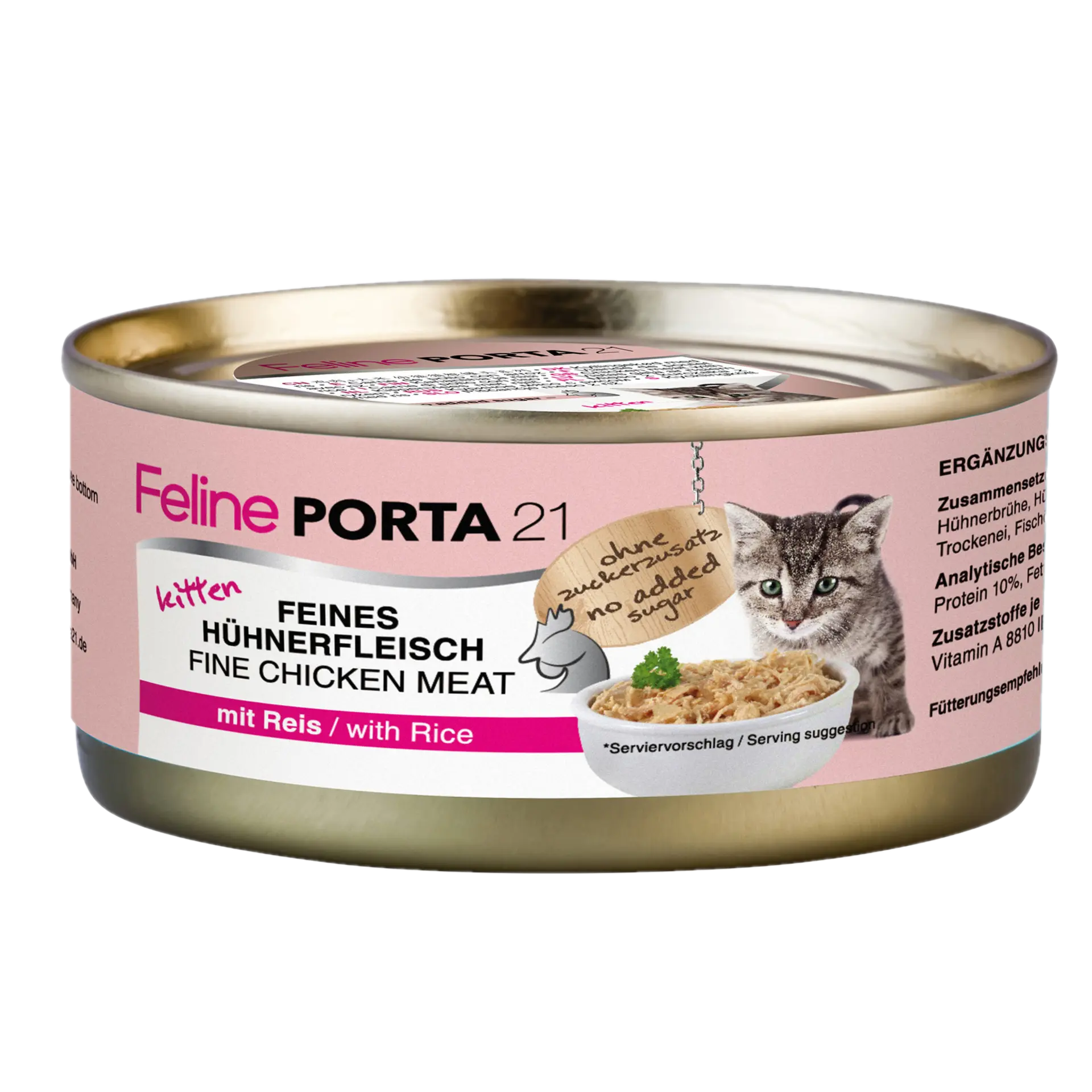 Kitten Sensitive Chicken & Rice 156g