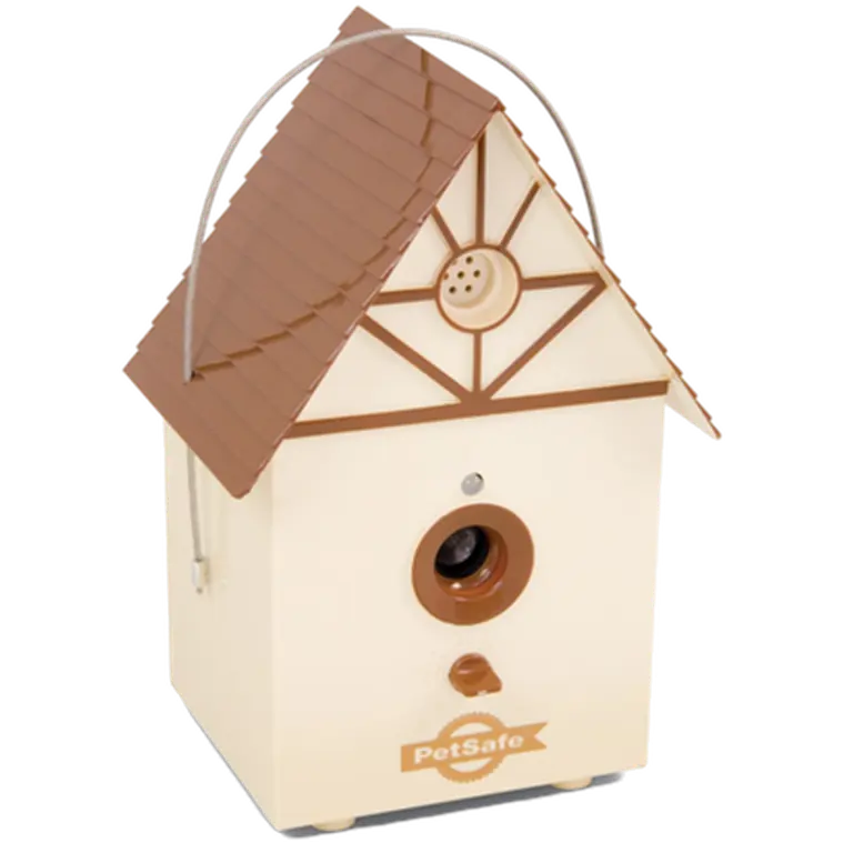 Outdoor Ultrasonic Bark Control - Birdhouse