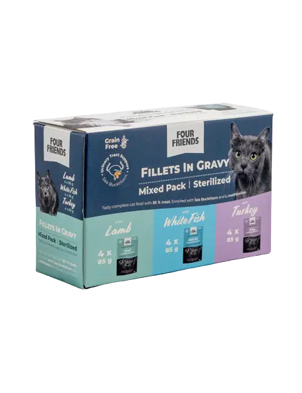 Cat Sterilized in Gravy Mix 12-pack
