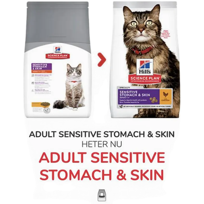 Adult Sensitive Stomach & Skin Chicken - Dry Cat Food