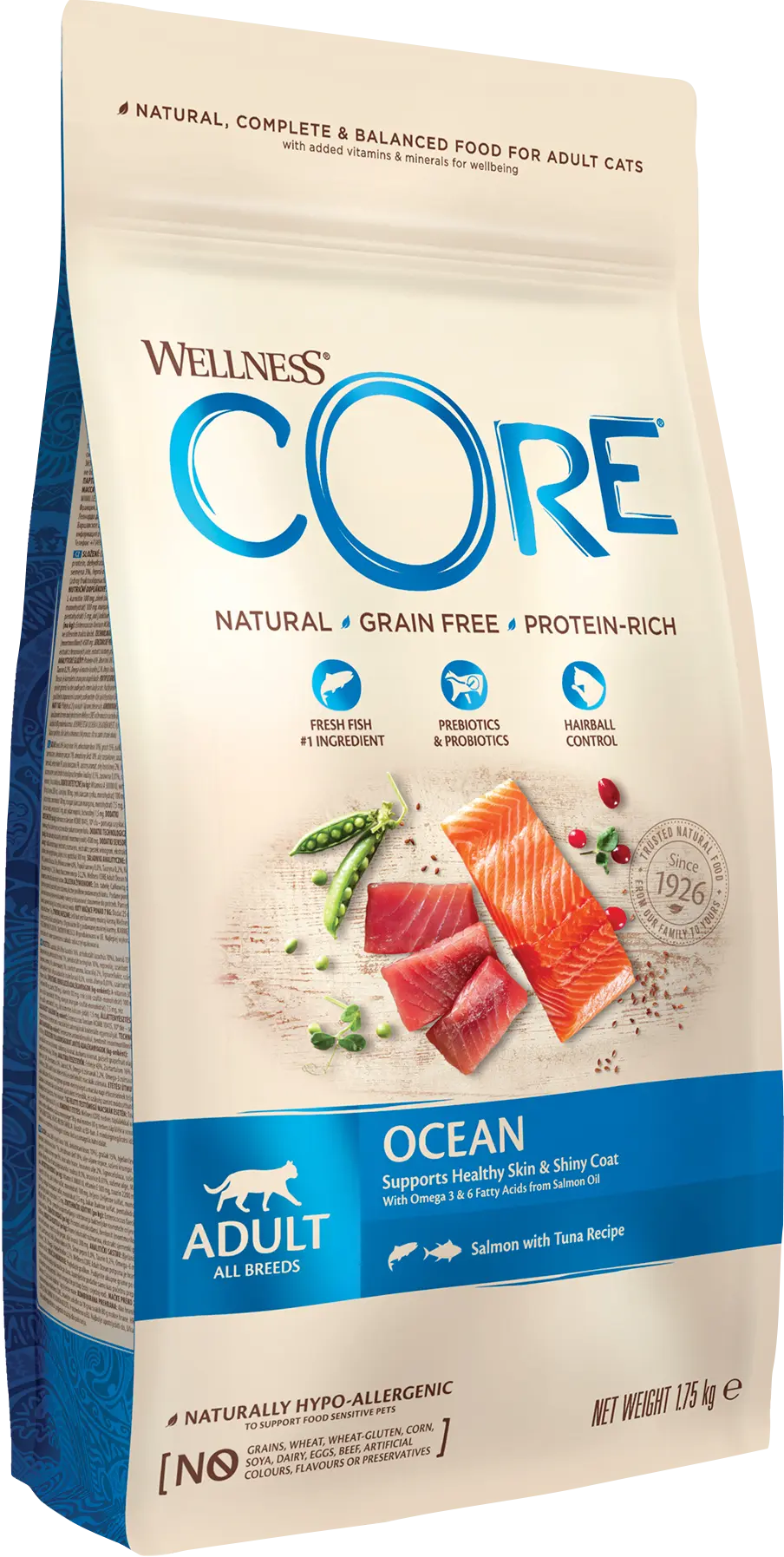 Cat Adult Ocean Grain Free Salmon & Tuna Dry 1,75 kg