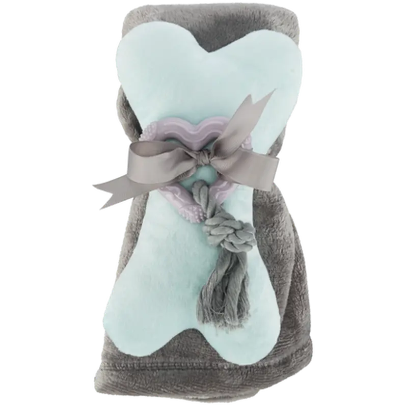 Junior Puppy Set Toys & Fleece Blanket
