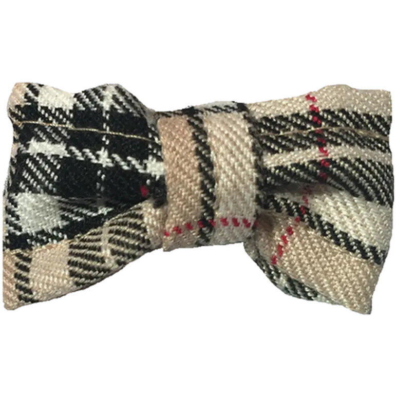 Rosett/Fluga Hair Bow Beigeruta