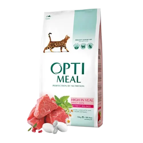 Adult & Senior Healthy Skin & Coat Veal Torrfoder Till Katt