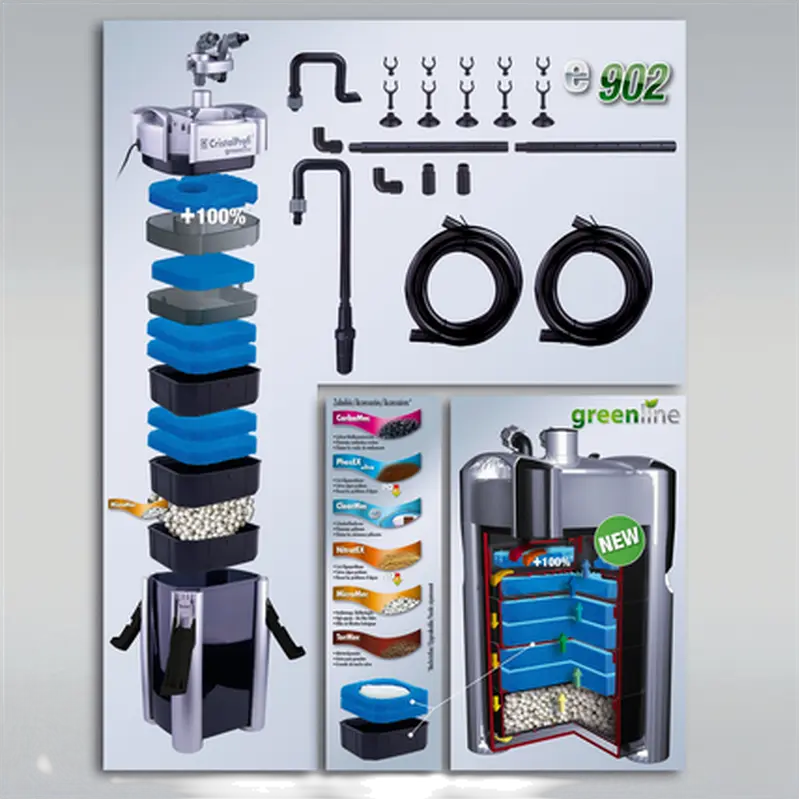 CristalProfi e902 Greenline External Filter 900L/h