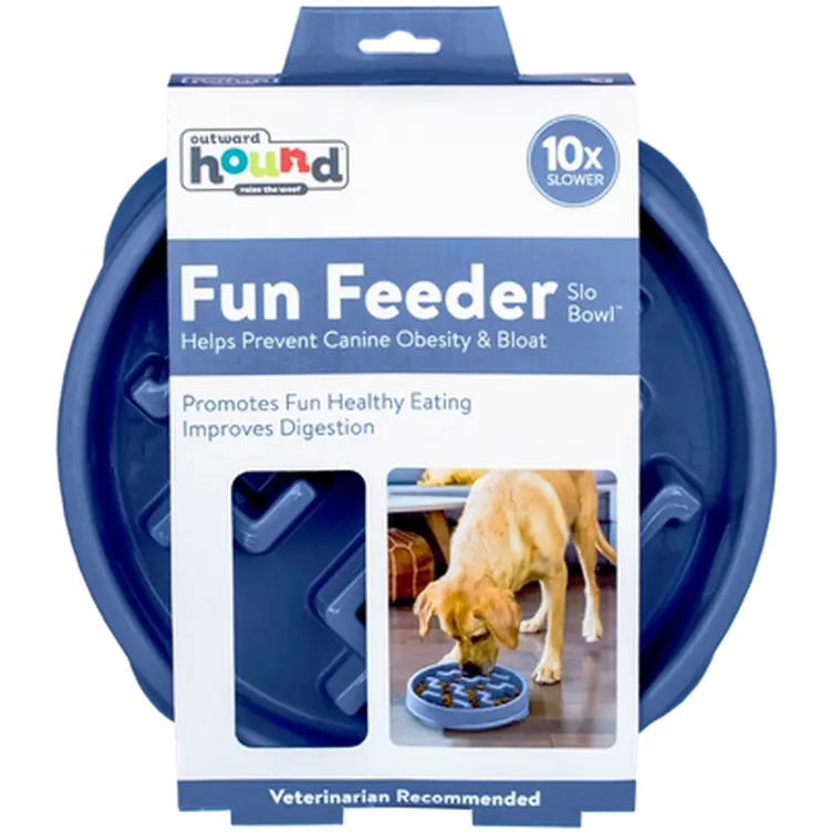 Fun Feeder Slo-Bowl Blue