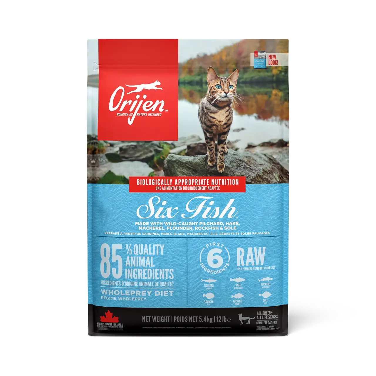 Cat Six Fish Grain Free - Dry Cat Food 5,4 kg