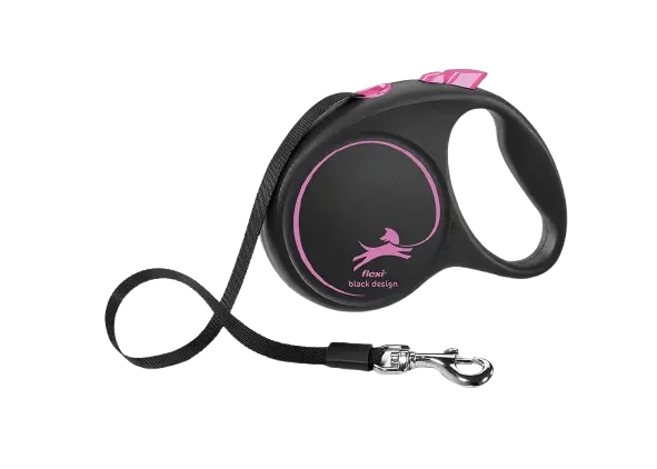 Rullkoppel Black Design Tape Rosa