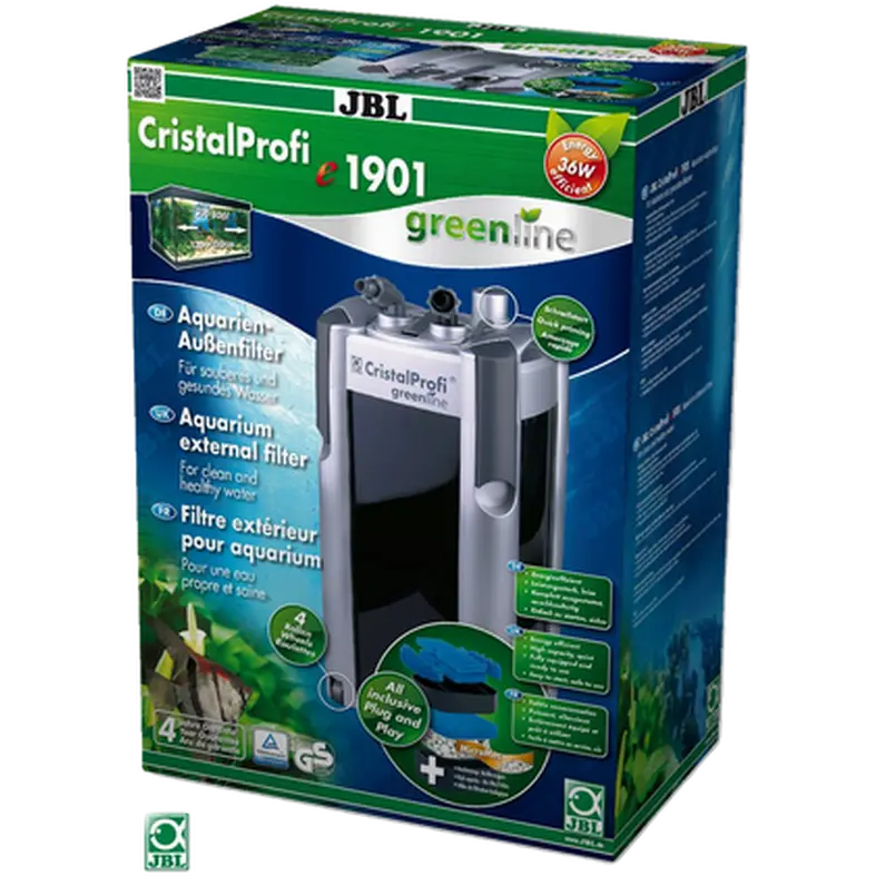 CristalProfi e1902 Greenline External Filter 1900L/h