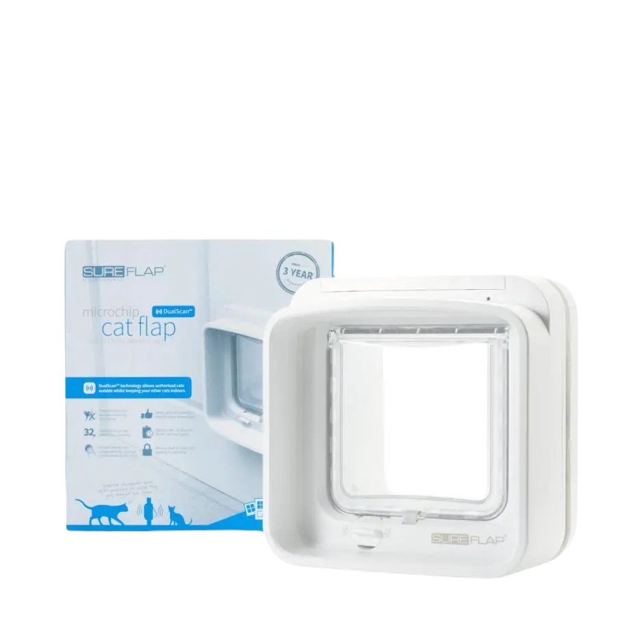 Kattlucka med Microchip - DualScan