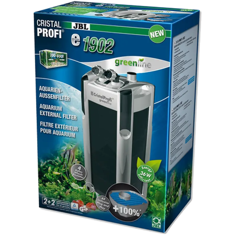 CristalProfi e1902 Greenline External Filter 1900L/h