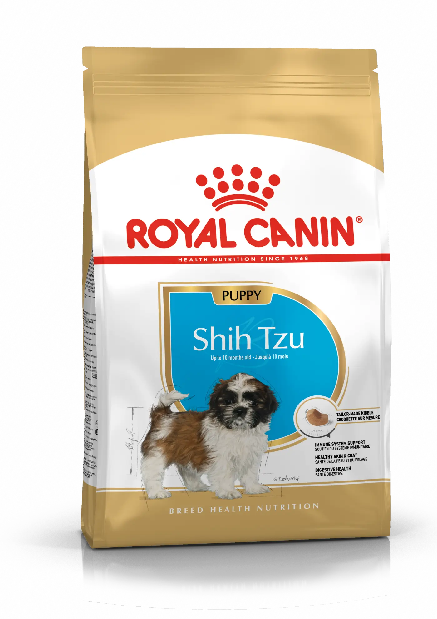 Shih Tzu Puppy Torrfoder för hundvalp