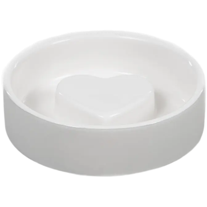 Slow Feed Bowl Concrete Xsmall