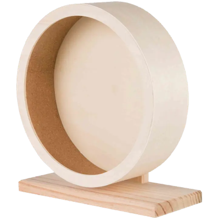 Natural Living Wooden Exercise Wheel