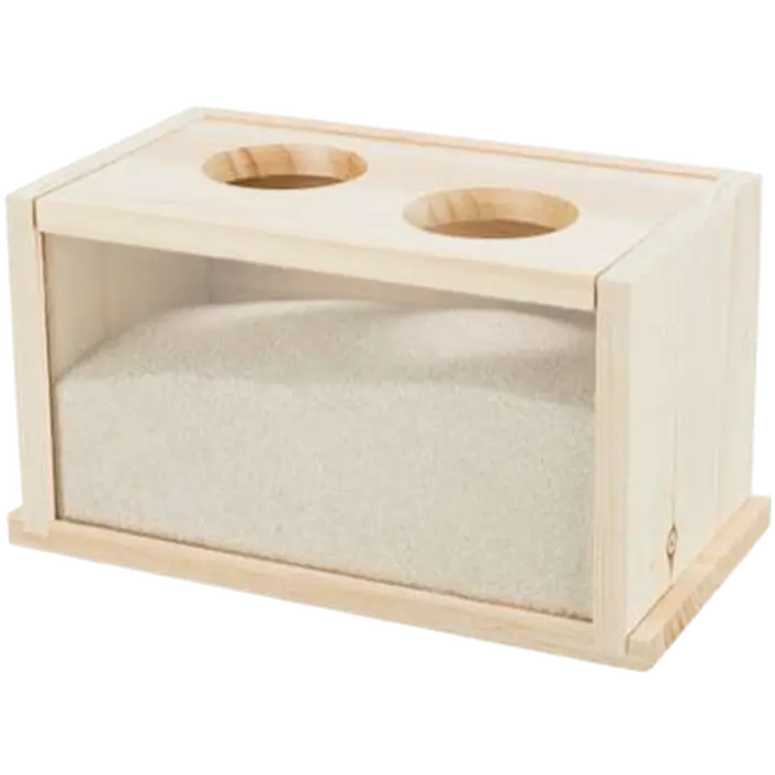 Sand Bath, Mice/Hamsters, Wood